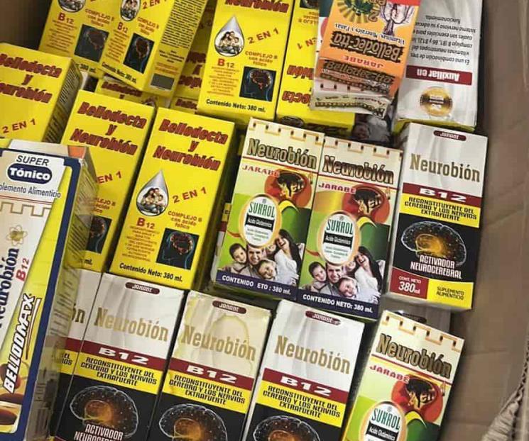 Aseguran medicamentos apócrifos