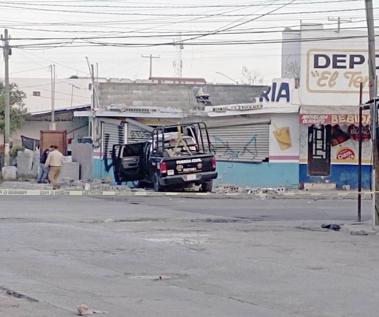 Muere policía de FC en estrellamiento Muere policía de FC en estrellamiento