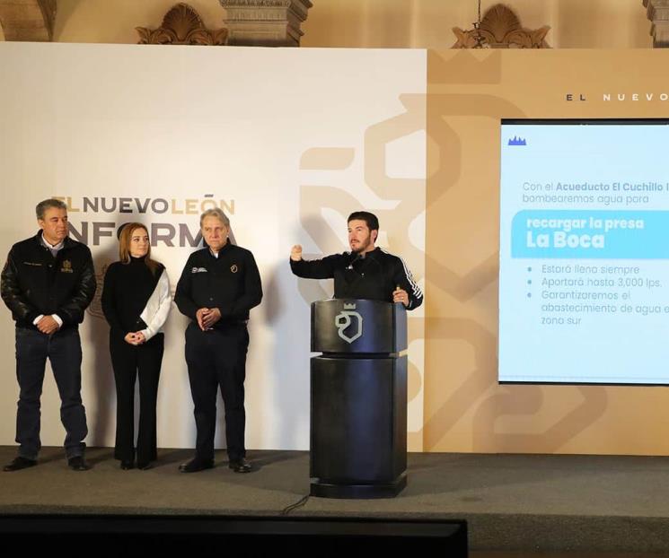 Asegura Samuel tener cobetura total de agua