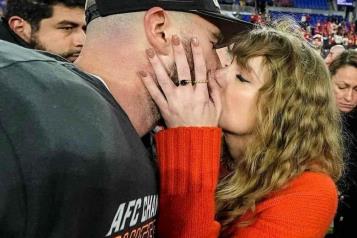 Cantaron juntos Taylor Swift y Travis Kelce durante su boda