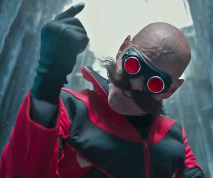 Regresa Jim Carrey a “Sonic 3” como el Dr. Robotnik