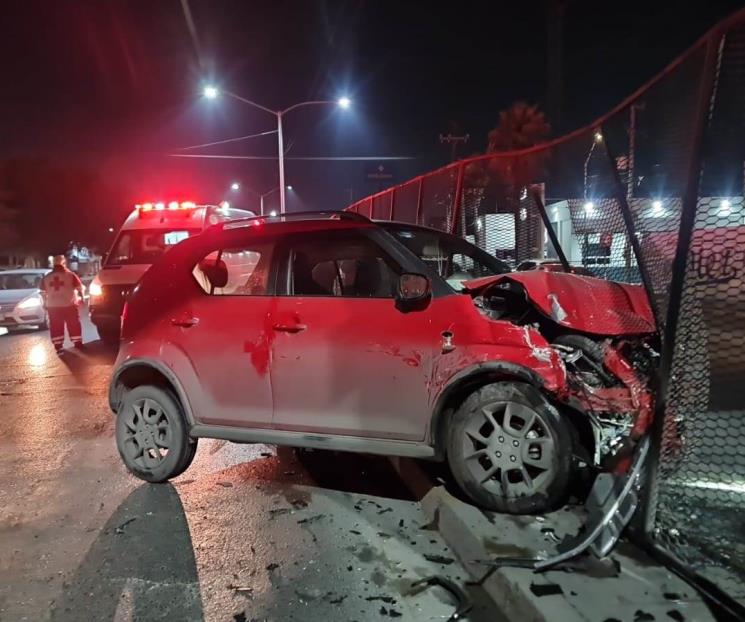 Deja choque caos vial