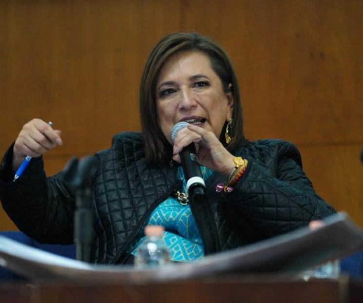 Que AMLO demande para limpiar su nombre: Xóchitl