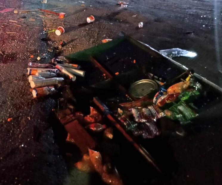 Embiste auto a vendedor de elotes y lo mata en Pesquería