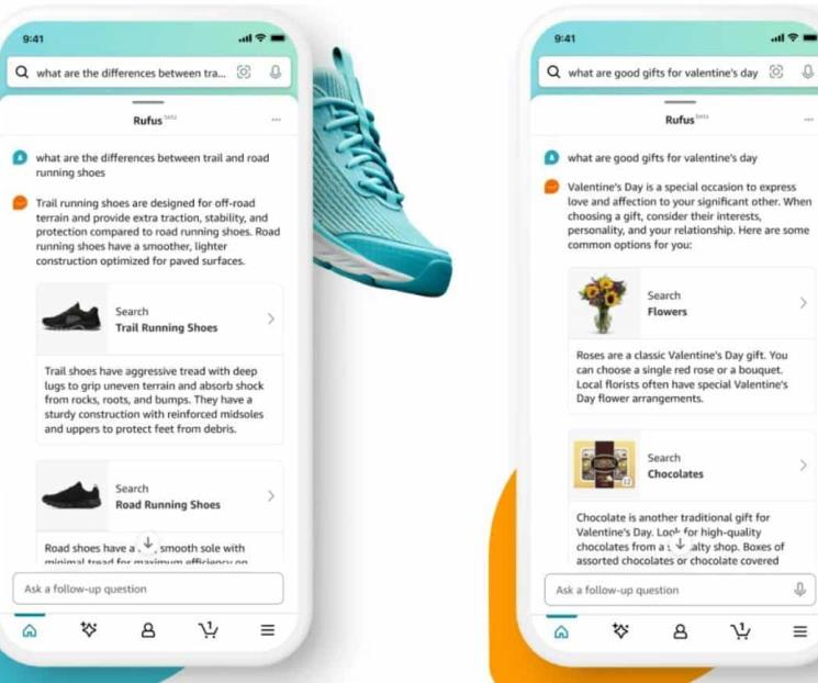Amazon anuncia ‘Rufus’, un asistente de compras impulsado por IA