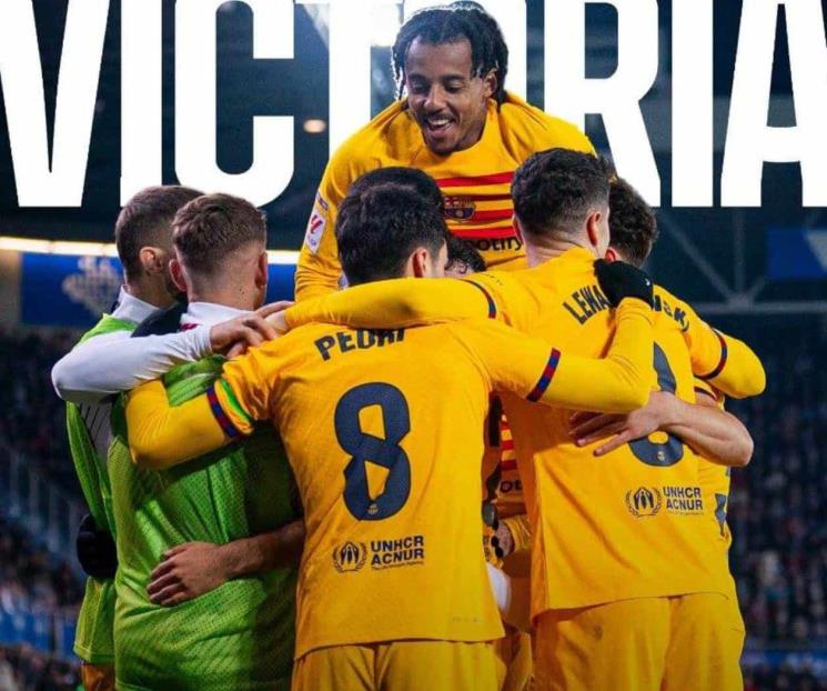 Vence Barcelona al Alavés