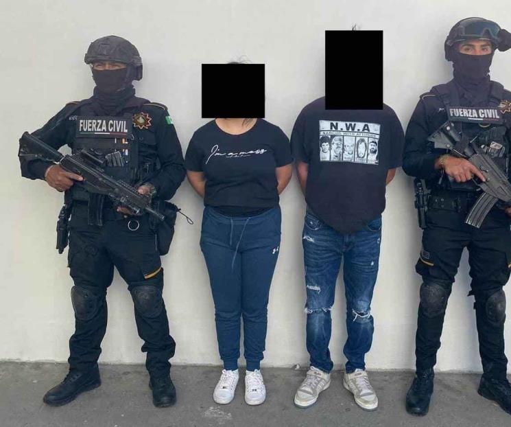 Cae pareja por venta de droga