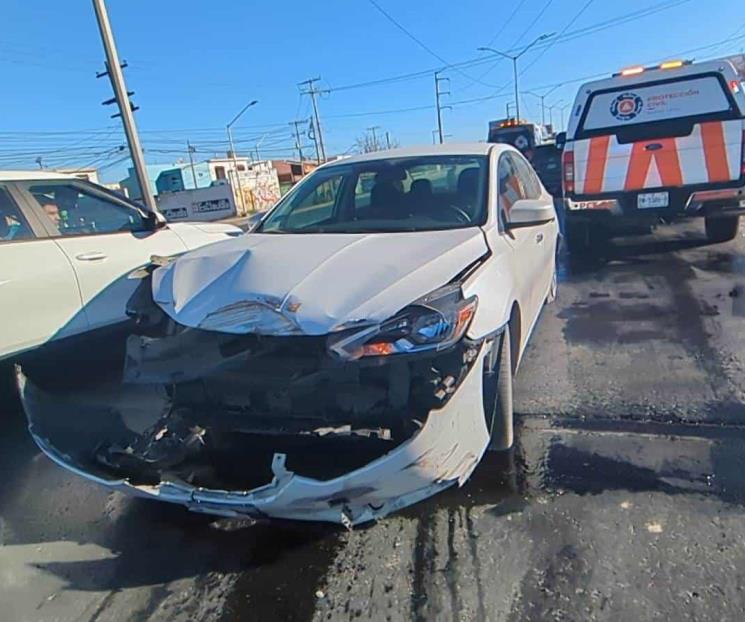 Choque deja dos lesionados en San Nicolás
