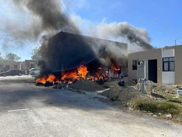 Acaba fuego con vivienda