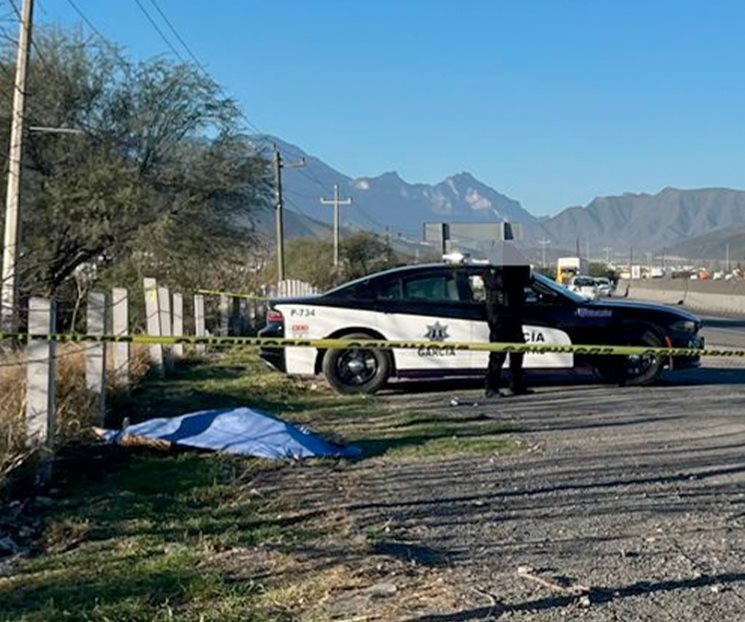 Hallan cadáver de hombre en García