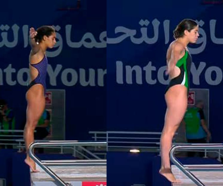 Pierden clavadistas mexicanas podio en Doha 2024 Pierden clavadistas mexicanas podio en Doha 2024