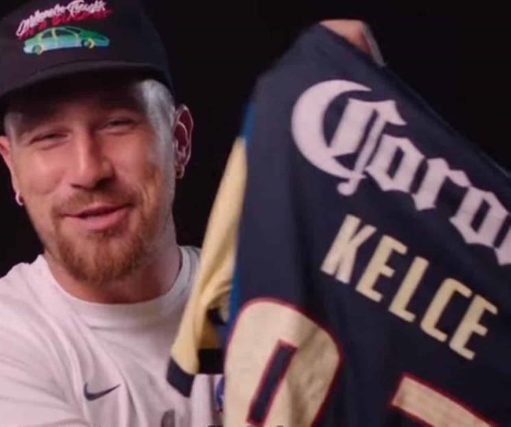 Felicita Travis Kelce al América por su título de la Liga MX