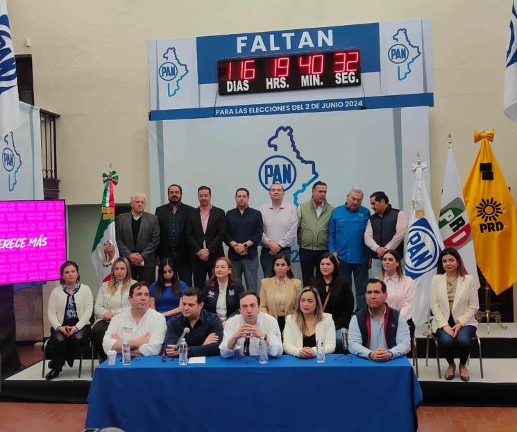 Cierran filas candidatos de Fuerza y Corazón X NL