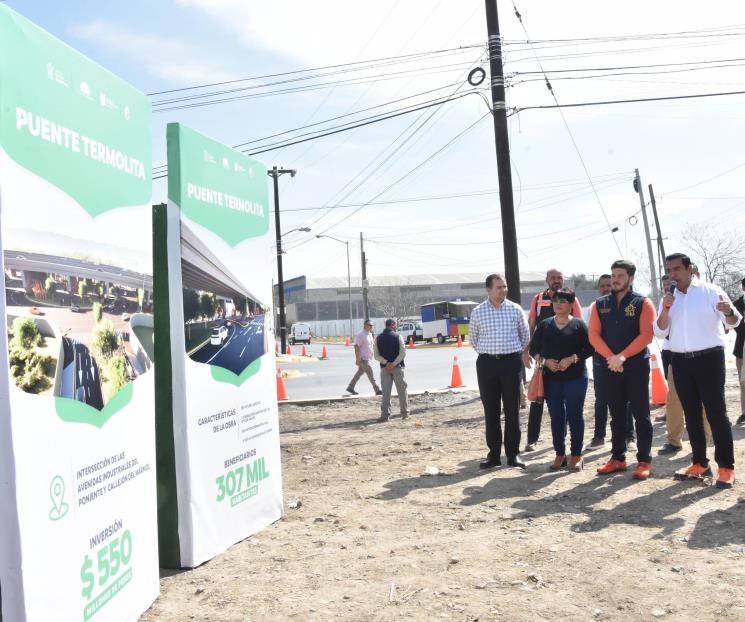 Anuncian Puente Termolita en Santa Catarina