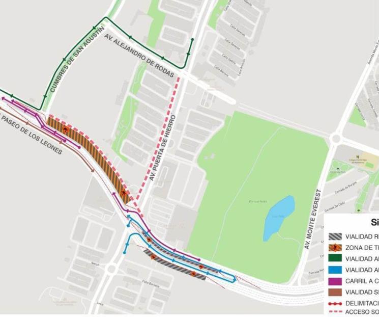 Habilitarán contraflujo en Avenida Leones