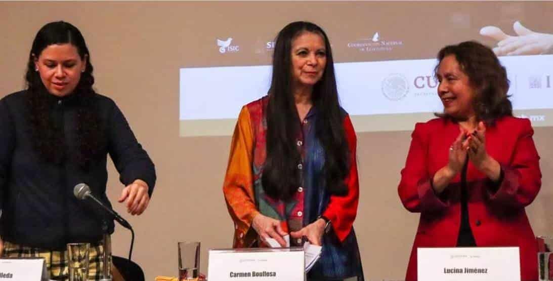 Carmen Boullosa recibe Premio Bellas Artes de Literatura 2023 Carmen Boullosa recibe Premio Bellas Artes de Literatura 2023