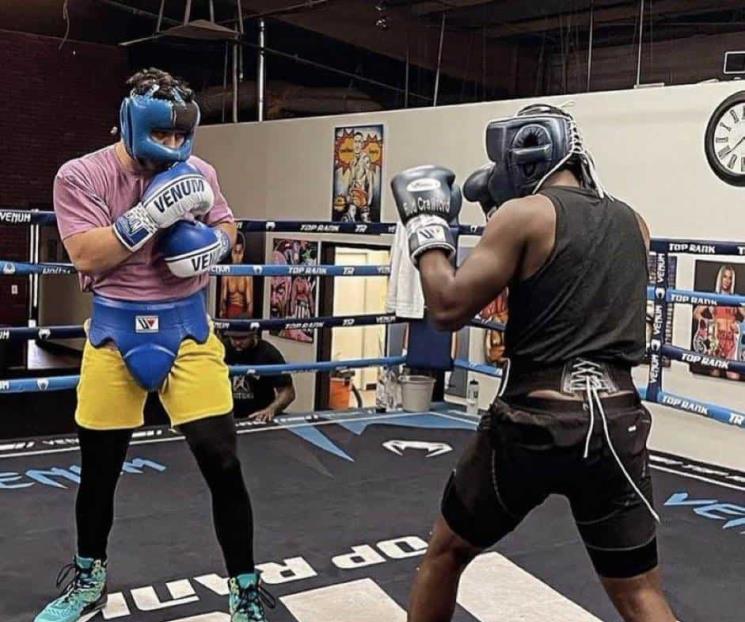 Crawford tiene sparring  para posible pelea con Canelo