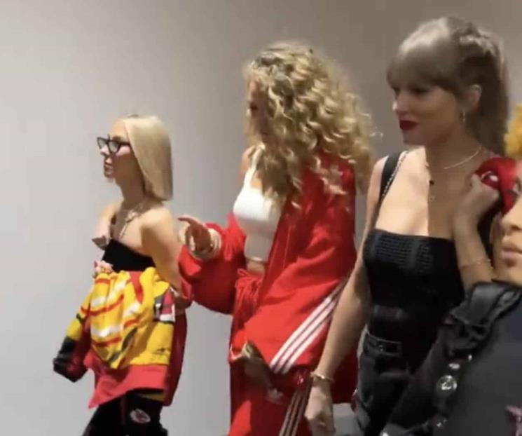 Llega Taylor Swift al Super Bowl con Ice Spice y Blake Lively