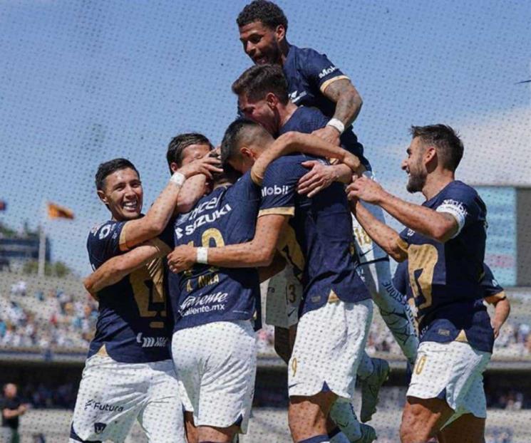 Pumas golea al Puebla en el Olímpico Universitario