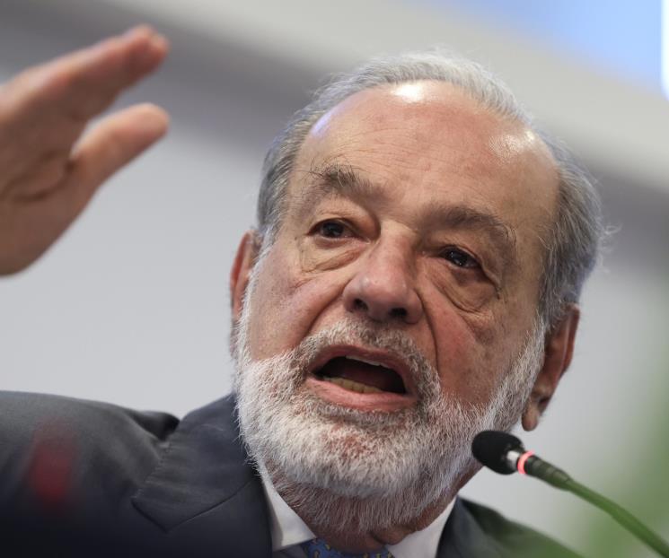 Slim rechaza haberse beneficiado en gobierno de AMLO