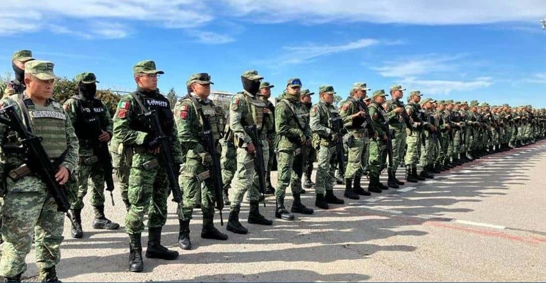 Sedena despliega 3 mil 700 elementos en Guanajuato, Sonora y BC