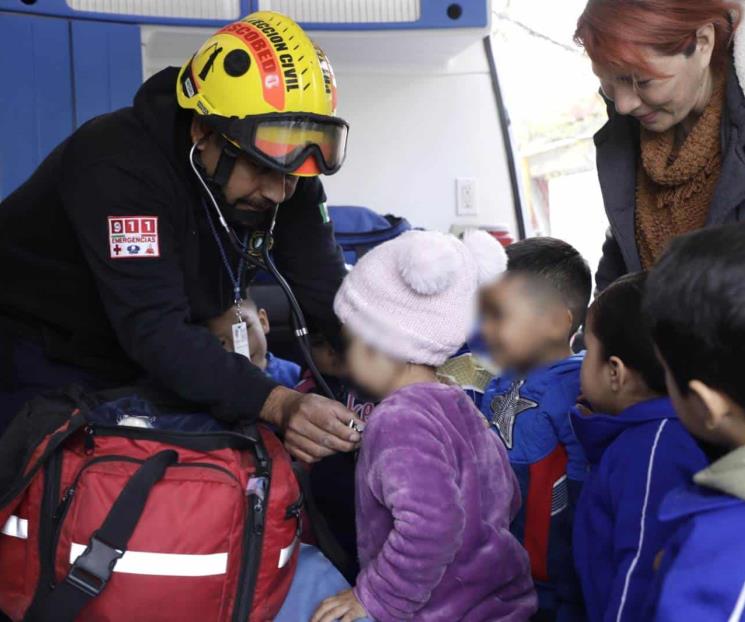 Fomenta Escobedo la cultura de la prevención en infantes