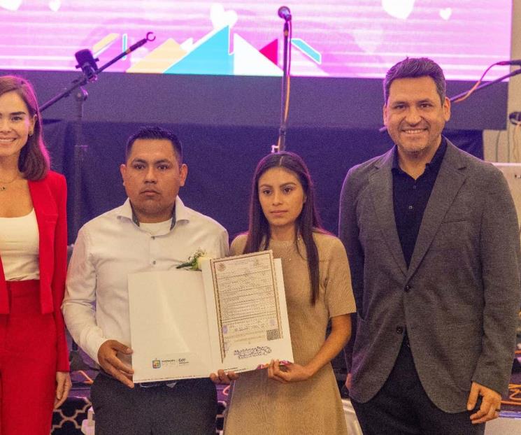 Promueve Guadalupe la unión familiar con matrimonios colectivos