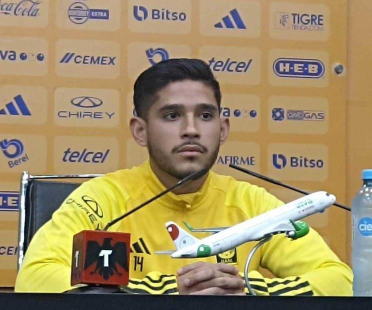 Bendecido y afortunado de estar en Tigres: Jesús Garza 