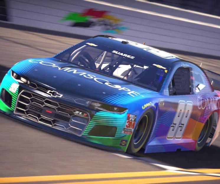 Queda Daniel Suárez sexto en Daytona