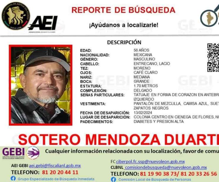 Desaparece vigilante en Ciénega de Flores