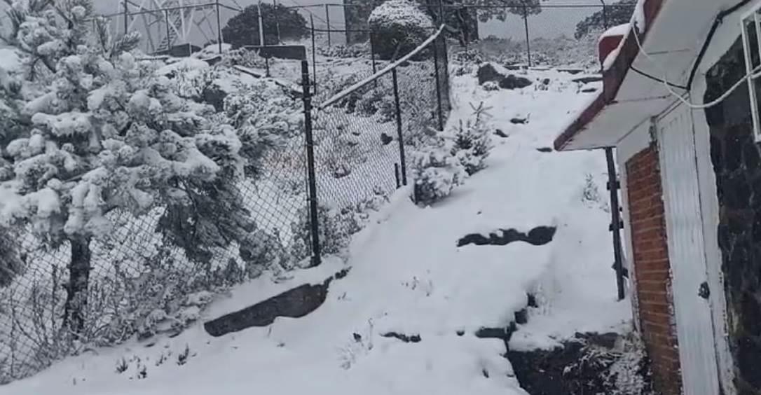 Zonas altas de la CDMX se pintan de blanco este fin de semana