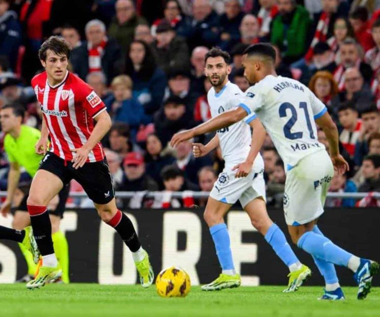 Cae Girona ante el Athletic y se aleja del Real Madrid