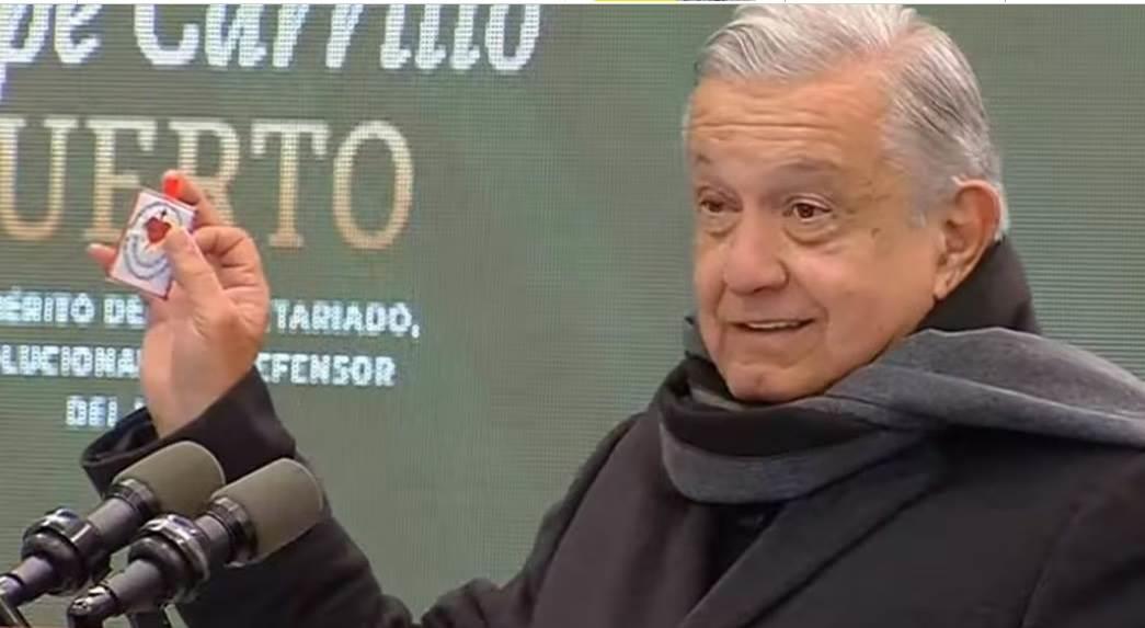 AMLO vuelve a sacar detente en su mañanera