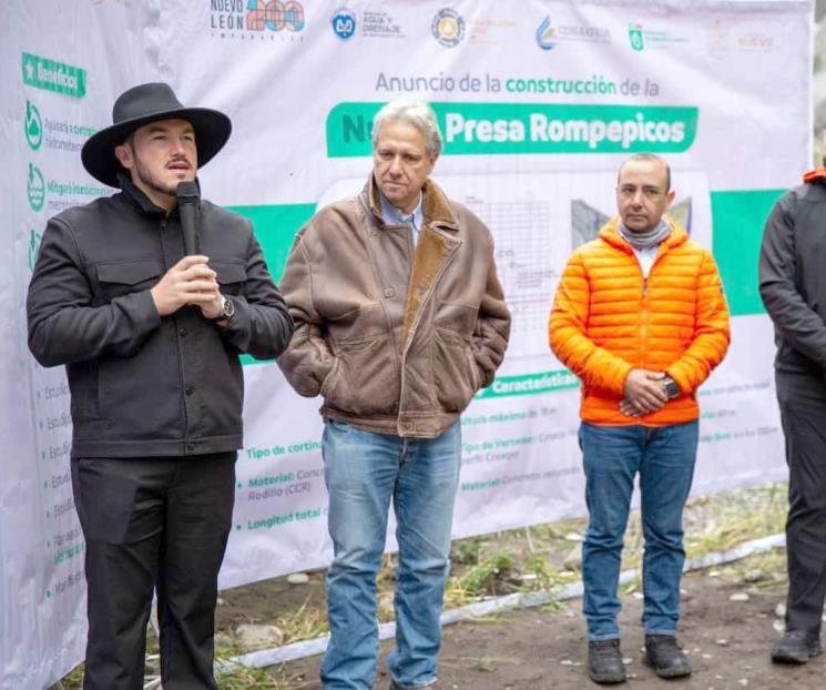 Invertirán 700 mdp en la segunda presa Rompepicos