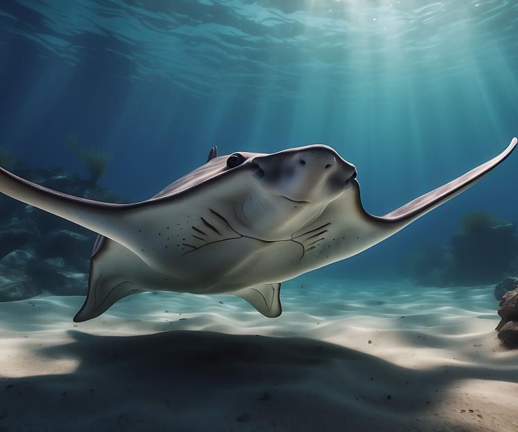¿La preñó un tiburón? Mantaraya es embarazada sorpresivamente