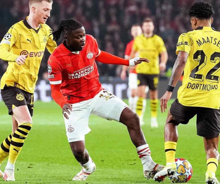 PSV del Chucky iguala contra el Dortmund en octavos de Champions PSV del Chucky iguala contra el Dortmund en octavos de Champions