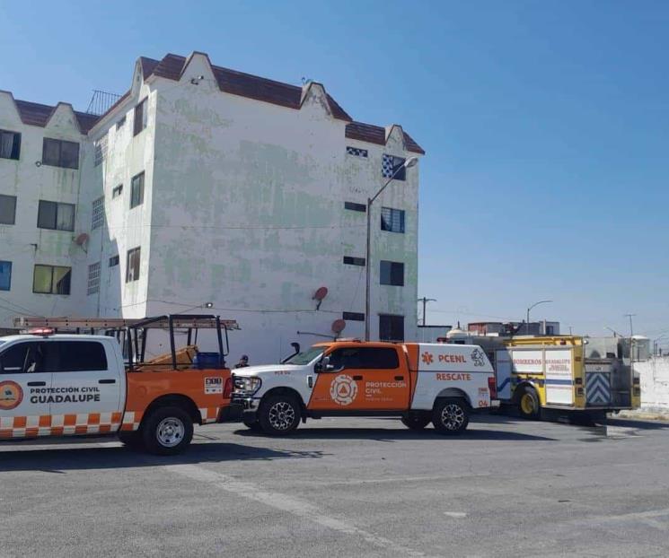 Alarma incendio en edificio de departamentos