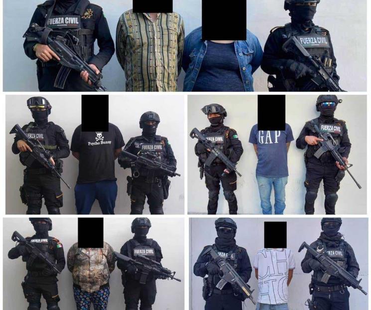 Caen en Linares 6 integrantes de cártel