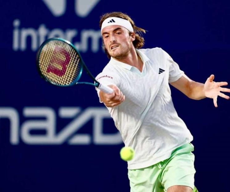Tsitsipas, con pie derecho Tsitsipas, con pie derecho