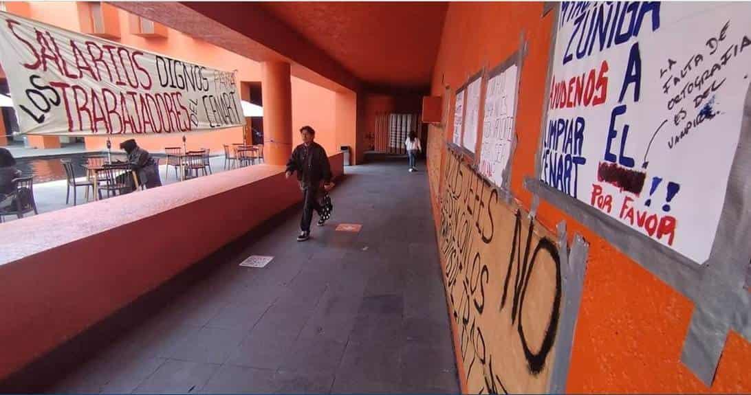Protestas laborales y caso de acoso opaca 30 aniversario del Cenart