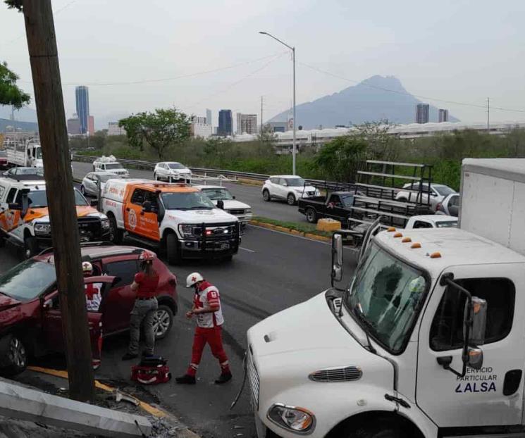 Deja choque dos lesionados