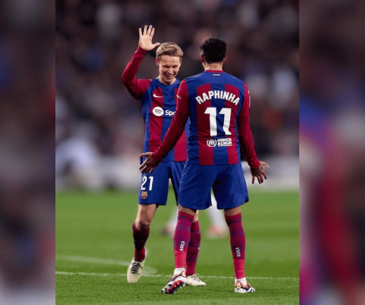 Barcelona derrota a Getafe 4-0 y se consolida como sublider