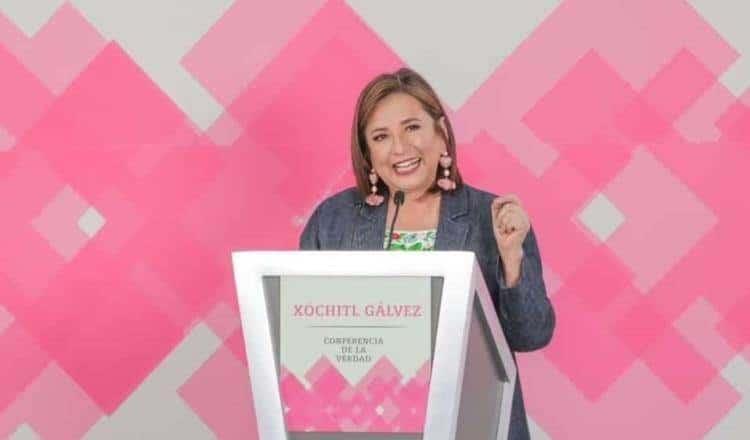 Gálvez no descarta Comisión de la Verdad para investigar a AMLO
