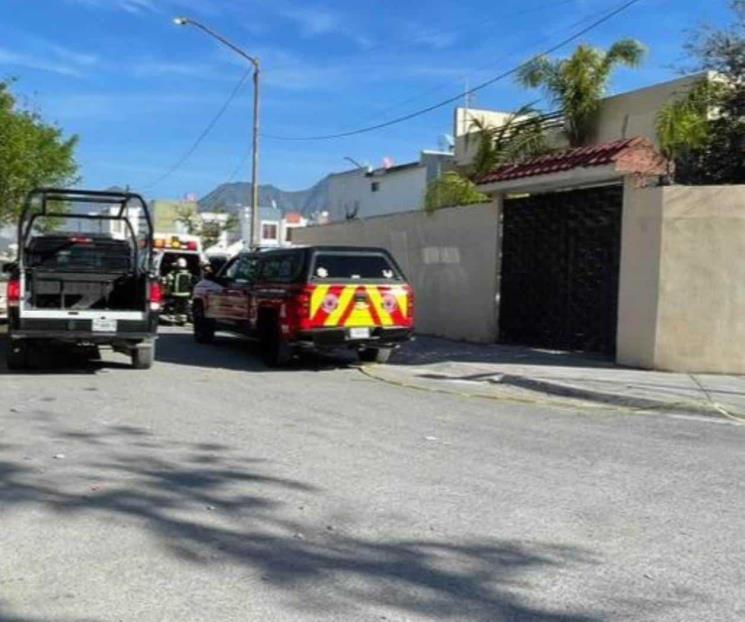 Lo balean frente a domicilio en García