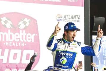 Gana Daniel Su&aacute;rez carrera en Atlanta