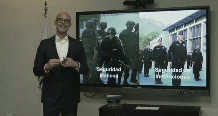 Defiende Miguel su estrategia de seguridad