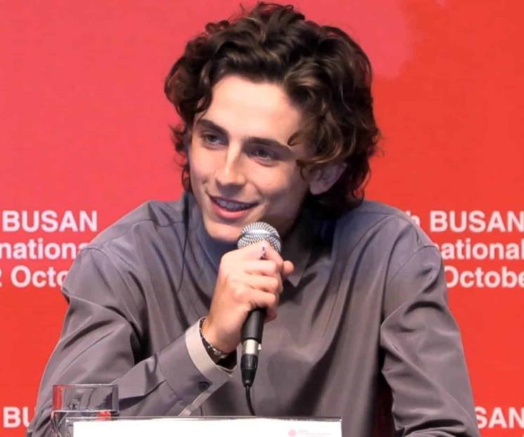 Timothée Chalamet no le cierra la puerta al cine de superhéroes