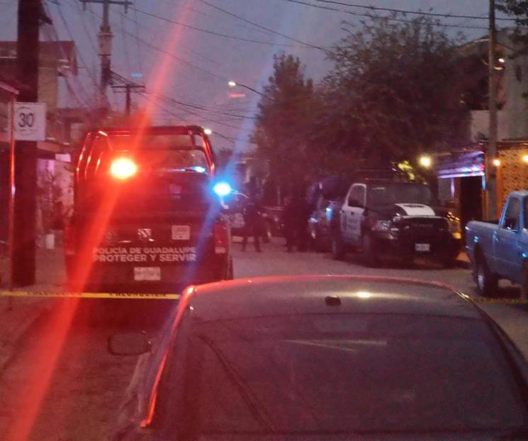 Ejecutan a hombre en domicilio de Guadalupe