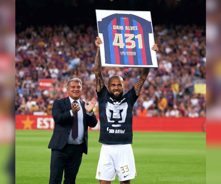 Dani Alves es olvidado por Barcelona tras condena por violación