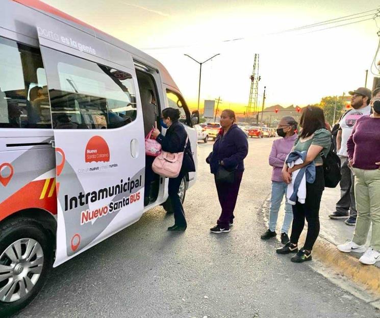 Entran en operaciones las nuevas rutas internas del ‘Santa Bus’ Entran en operaciones las nuevas rutas internas del ‘Santa Bus’